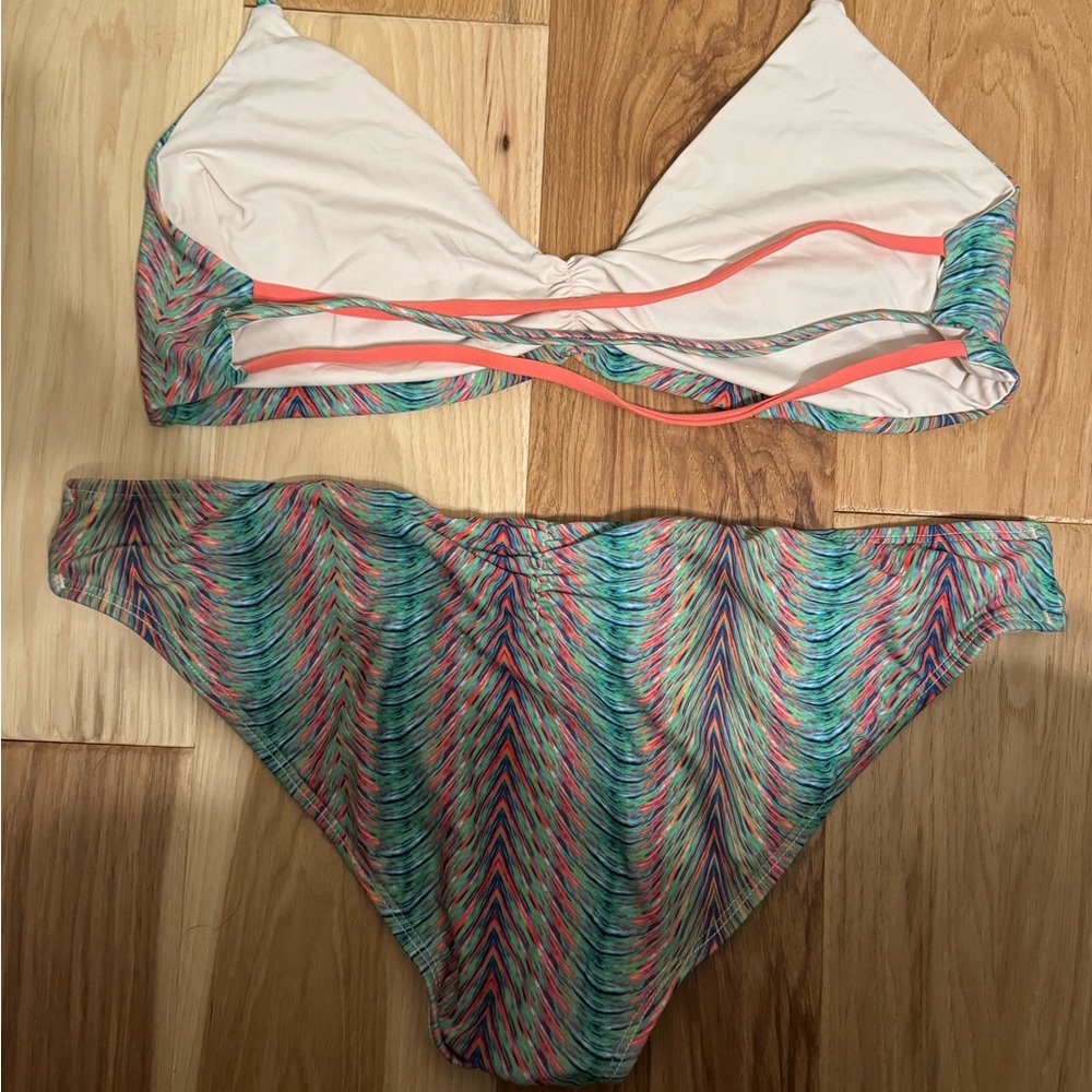L*Space Multicolor Swirl Bikini Set - Picture 2 of 3